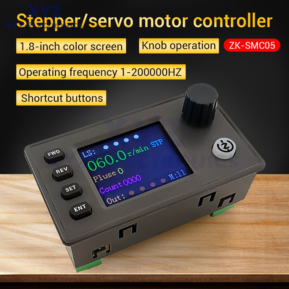 SMC05 Stepper Servo Motor Pulse Controller with Forward/Reverse Speed Control