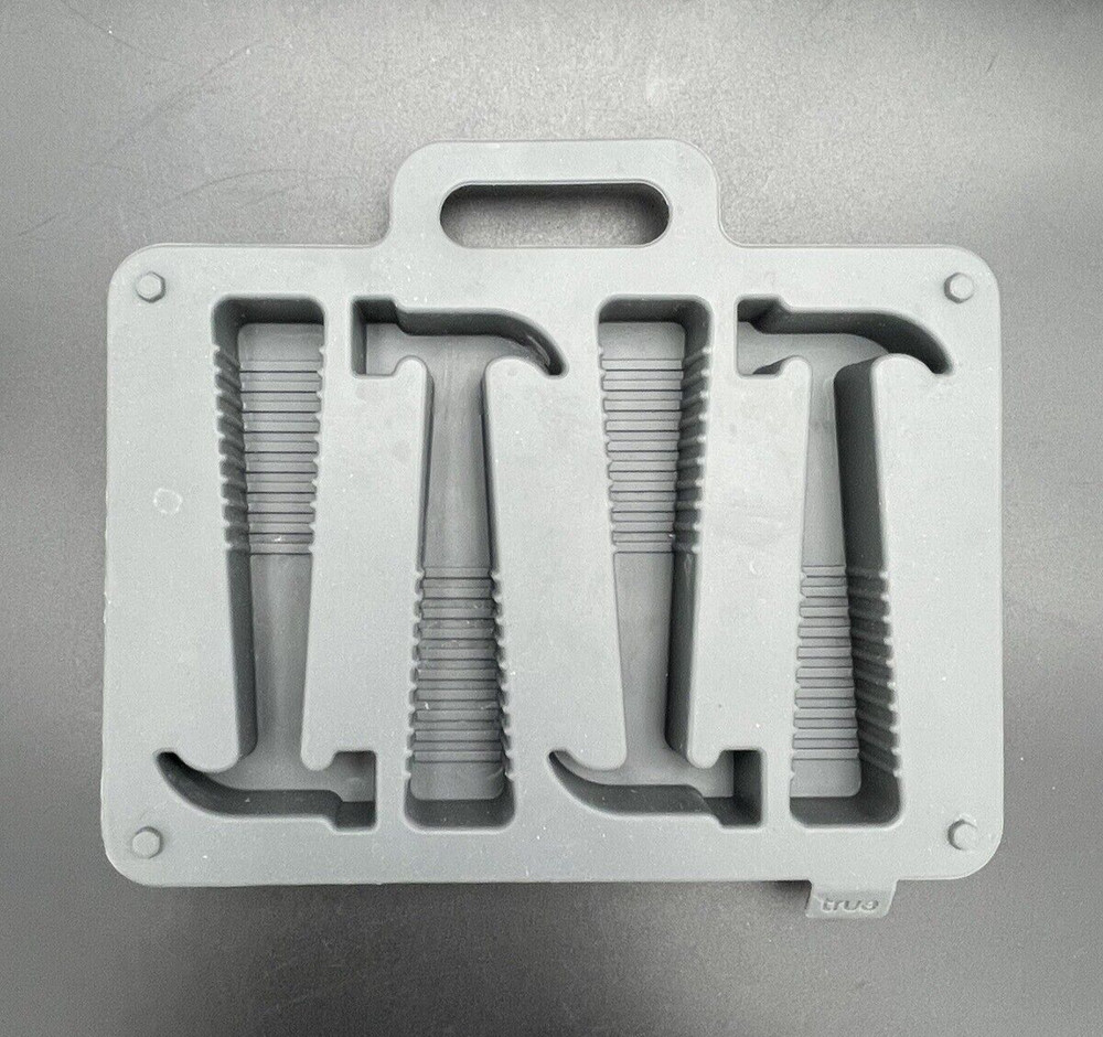 TrueZoo Get Hammered Silicone Mold and Ice Cube Tray