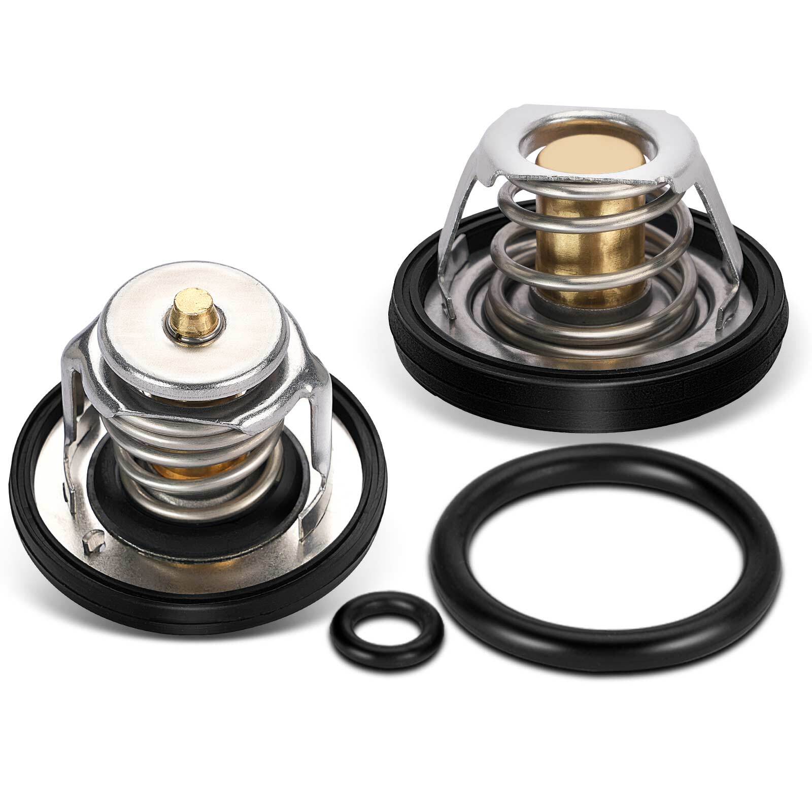 2x Engine Coolant Thermostat for Dodge Avenger 2008-2014 Jeep Compass 2007-2017