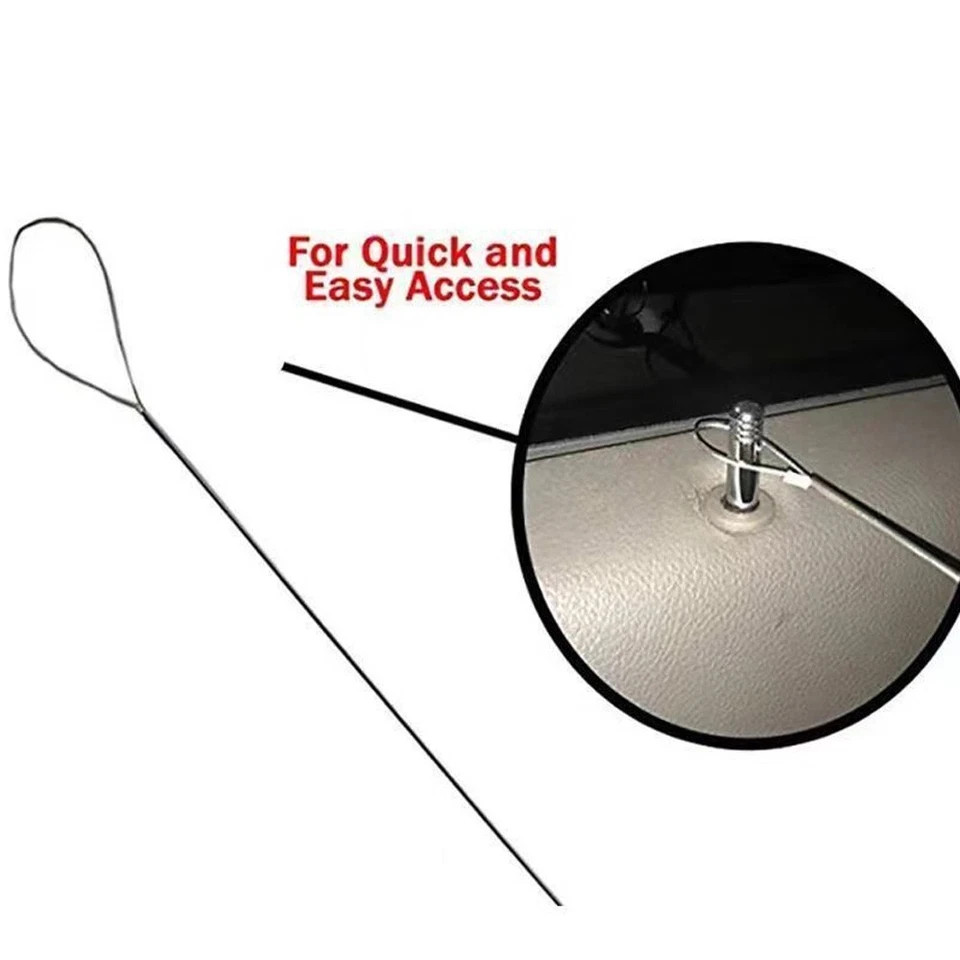 1 Meter Flexible Car Door Opener Pull Rope Tool Snake-Shaped Auto Locksmith Tool