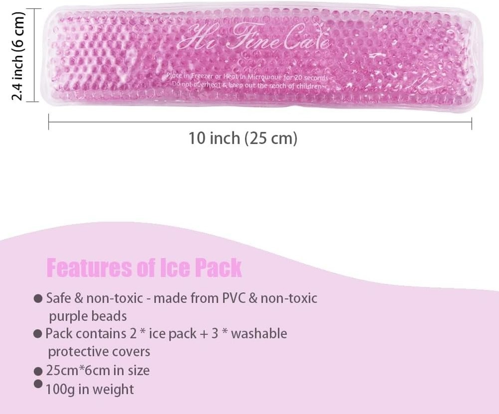 Soft Cooling Gel Bead Pad with Washable Covers - Postpartum Essential