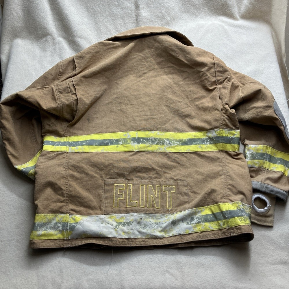Authentic Fire Master Firefighter Turn Out Gear Jacket 2005 Coat XL 48 Aquatech