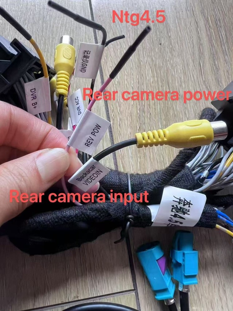 Camera interface for Mercedes-Benz with NTG 5.0/5.1 Dynamic trajectory