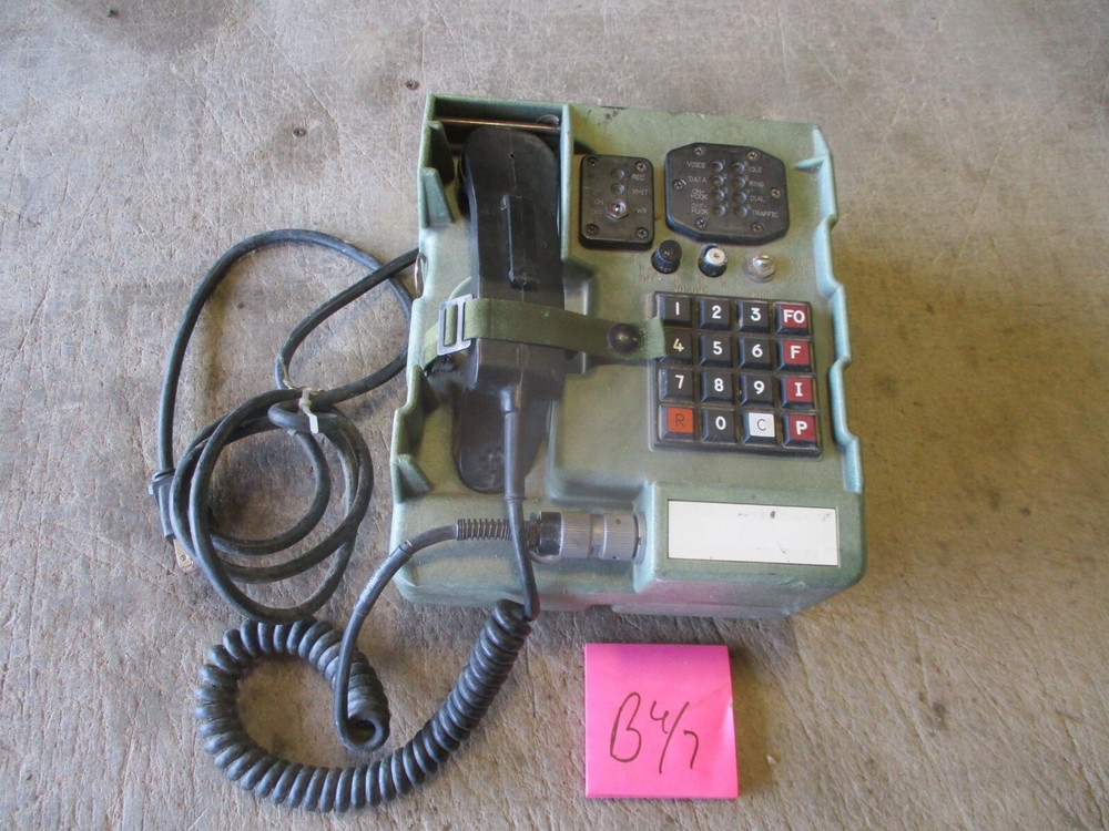 Used CA-67A/U ADP Interface Unit, Military Telephone, Powers Up/Function Unteste