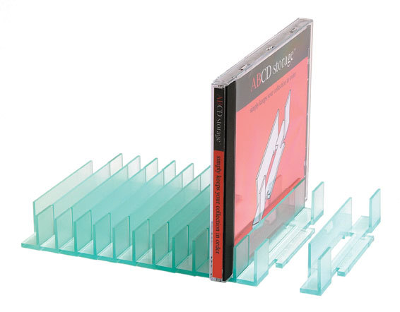 CD Storage Rack - modular CD organiser (40 capacity)