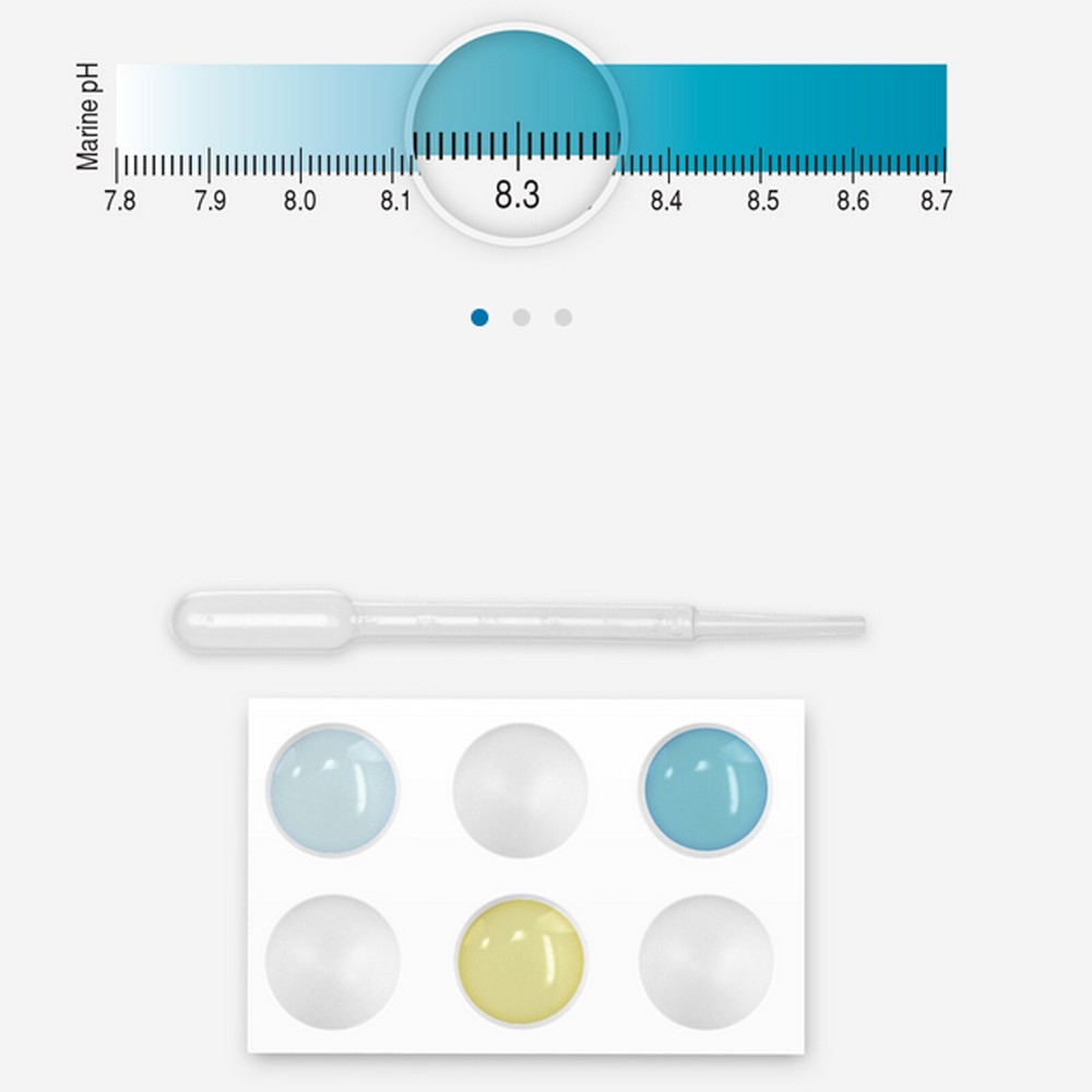 Seachem MultiTest Marine Basic Test Kit pH Ammonia Alkalinity Nitrite Nitrate