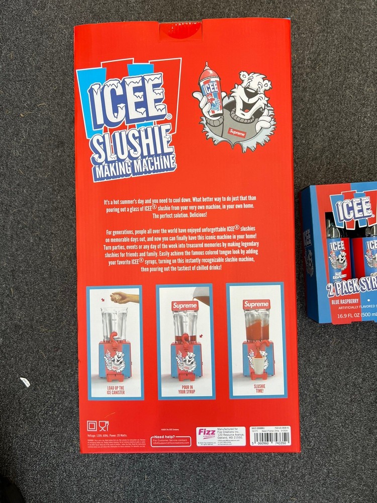 SUPREME/ICEE SLUSHIE MACHINE PRESEEL - IN HAND