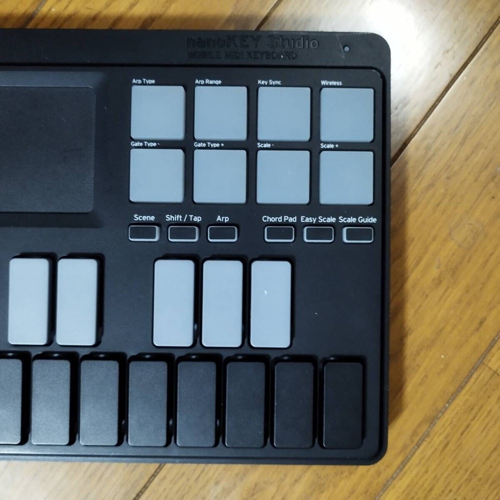 Korg nanoKEY Studio Bluetooth and USB MIDI Keyboard Controller Black
