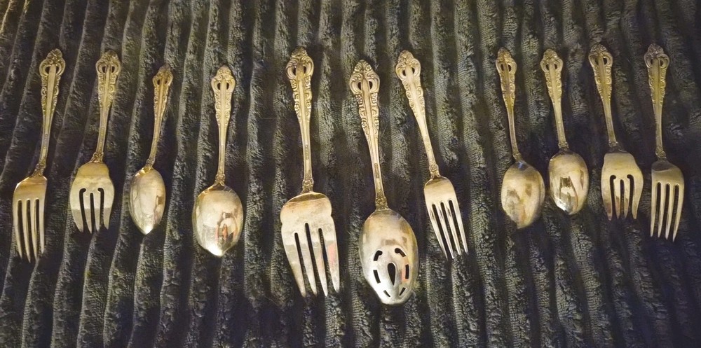Reed and Barton silverware set
