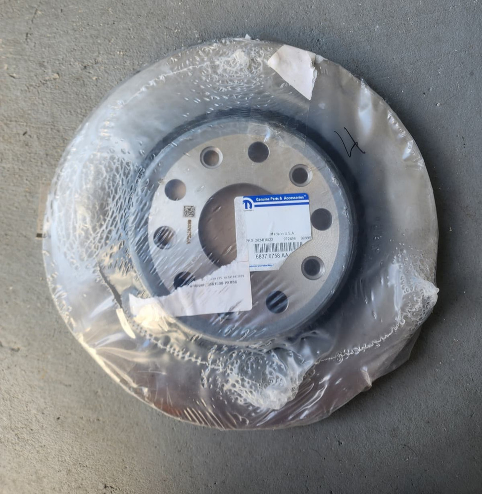 OEM Mopar - Front Brake Rotor - 68376758AA