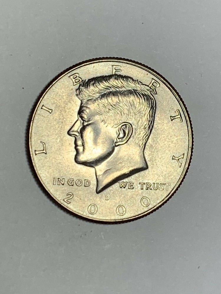 2000-D Kennedy Clad Half Dollar