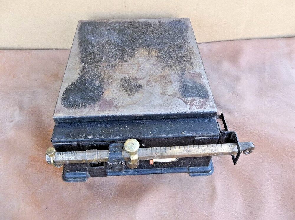 TRINER 1932 POSTAL SCALE 9 20 4c