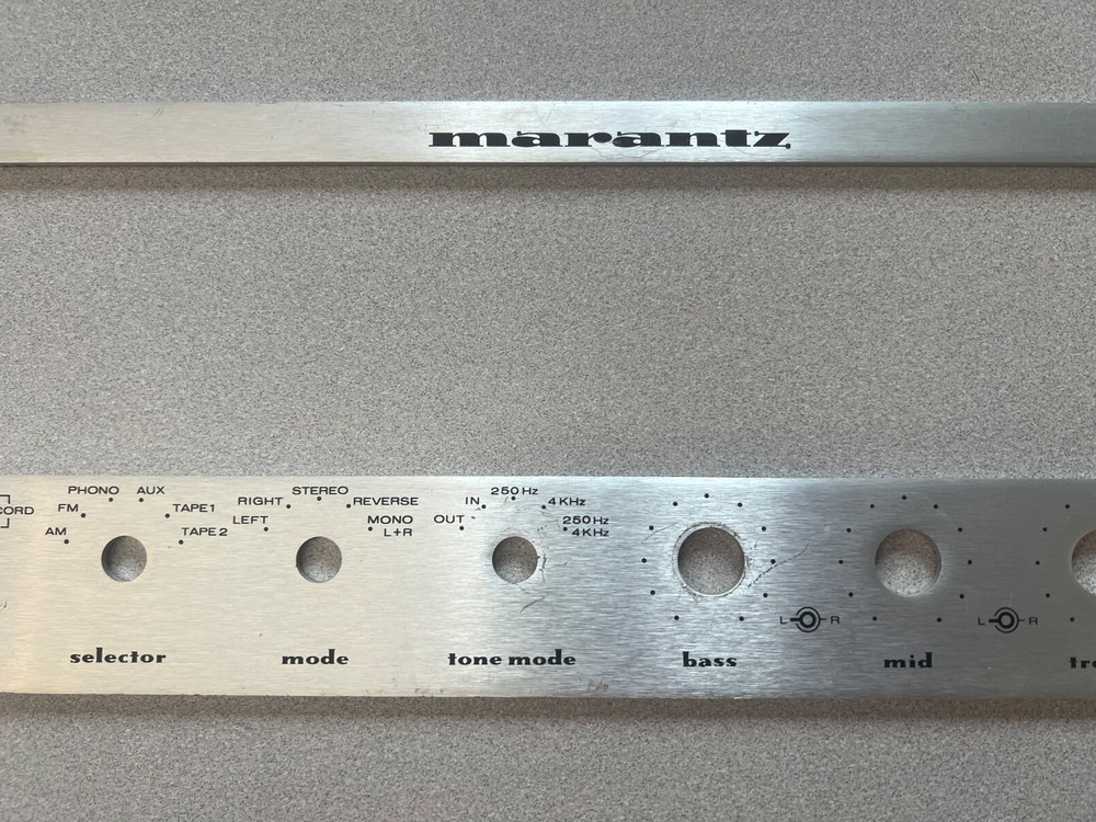 Original OEM Marantz 2325 Receiver Front Panel Faceplate