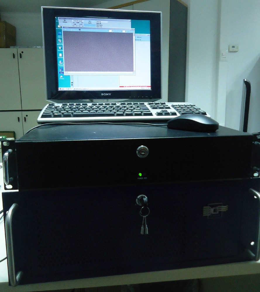 PUBLITRONIC DELTA BROADCAST SERVER, 4 CHANNELS SDI = E X C E L L E N T =