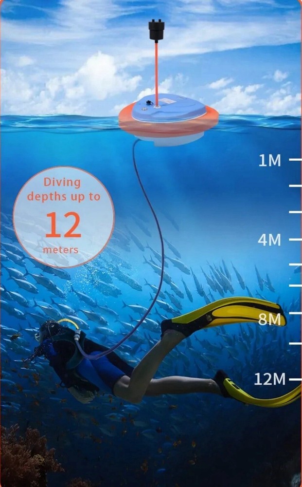 Scuba Diving Ventilator Tankless Diving System Portable & Rechargeable