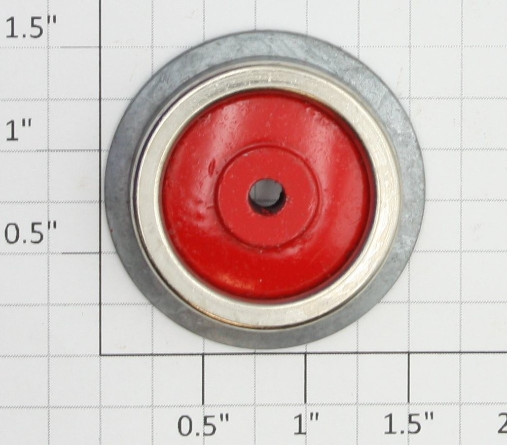 Lionel SLS-35 Prewar Red Solid Plain Wheel (1)