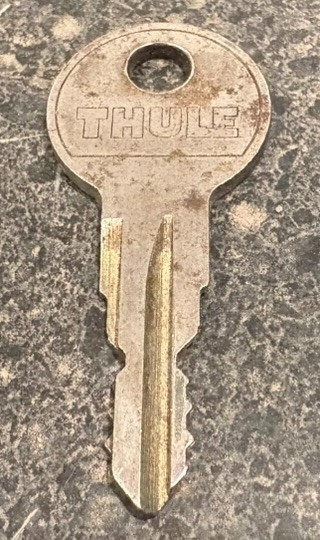 Thule original Replacement Key code N090R