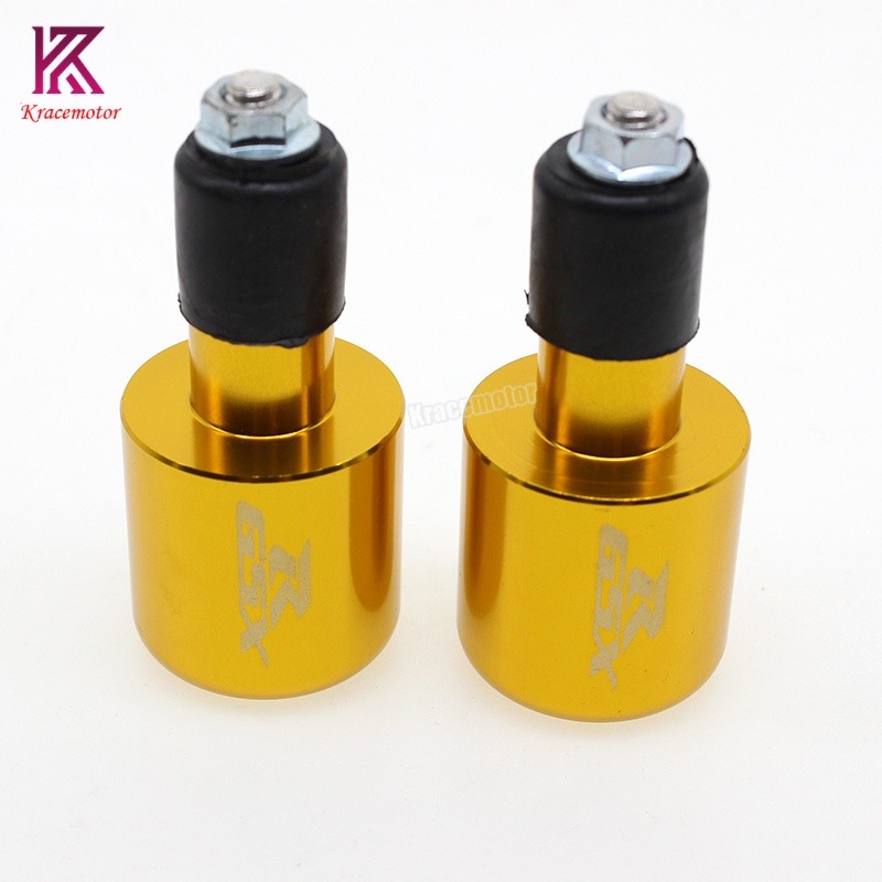 CNC 7/8'' Handlebar Bar Ends Slider Cap Plugs GSX1300BK GSXR1000 GSXR750 GSXR600
