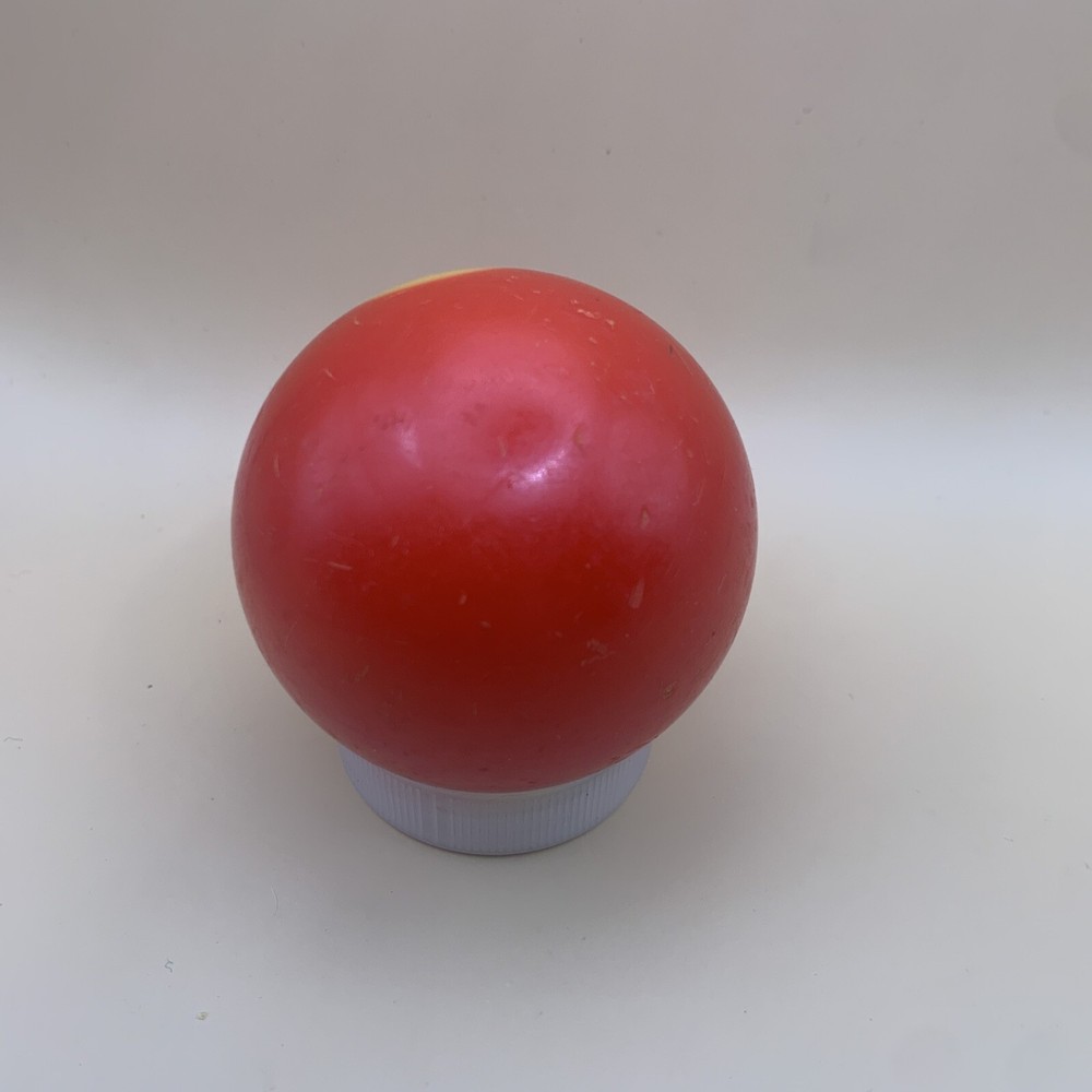 Vintage Replacement Pool Ball Billiards Red Solid #3 Ball 2 1/4" Diameter