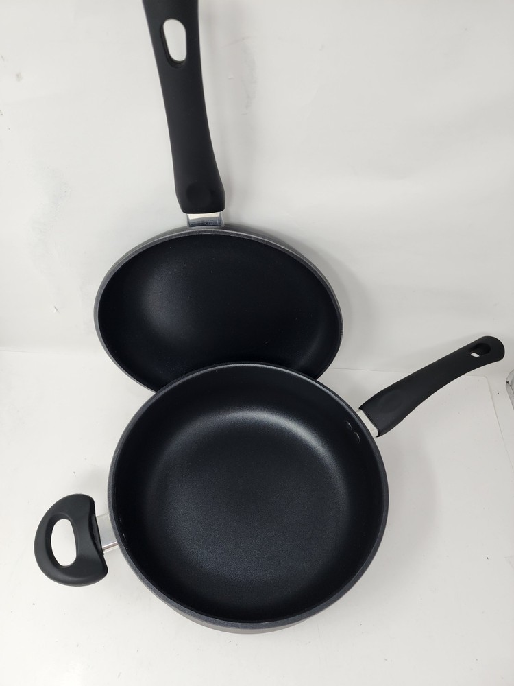 Hell’s Kitchen Nonstick 2-Pc. Cookware Set, Black