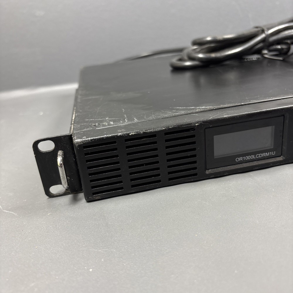 CyberPower OR1000LCDRM1U Smart App LCD UPS System Power Backup Fully Tested