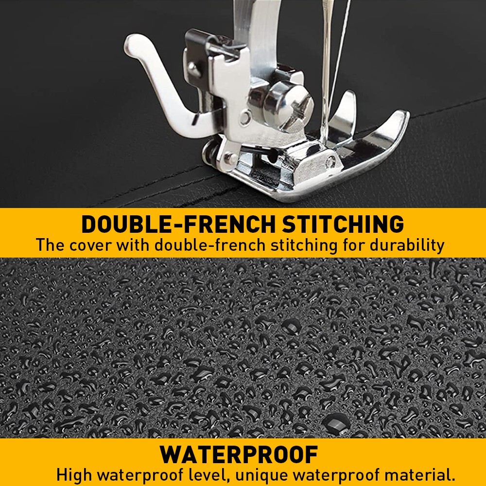 Leather Center Console Armrest Lid Cover For Ford Explorer 2011-2018 Black