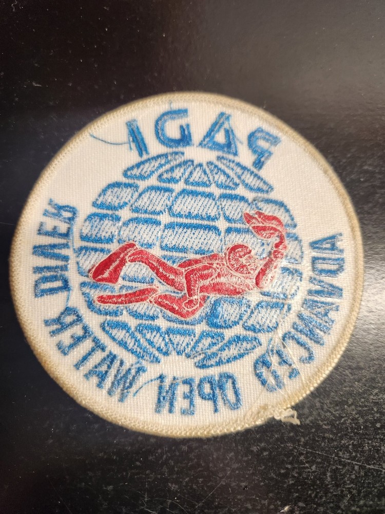 PADI Advanced Open Water Diver Patch Scuba Diving Global Emblem