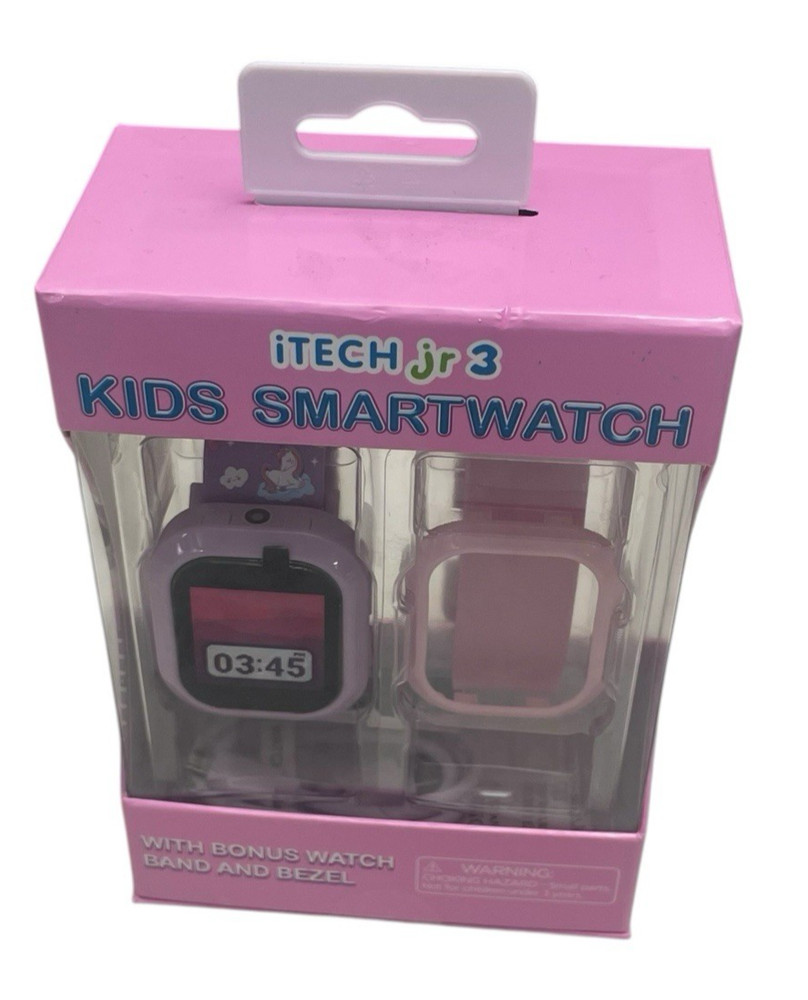 Itech Junior 3 Kids Bluetooth Enable Smartwatch Unicorn Interchangeable Straps