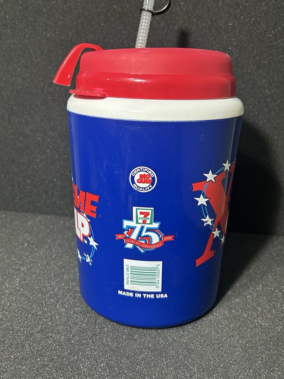 7-ELEVEN Aladdin BIG GULP 52 oz Insulated "X-Treme Gulp" Travel Mug VTG USA Made