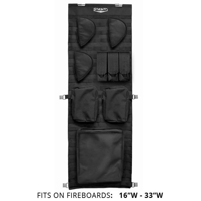 Stealth Molle Gun Safe Door Organizer Pistol Kit Customizable Storage Small