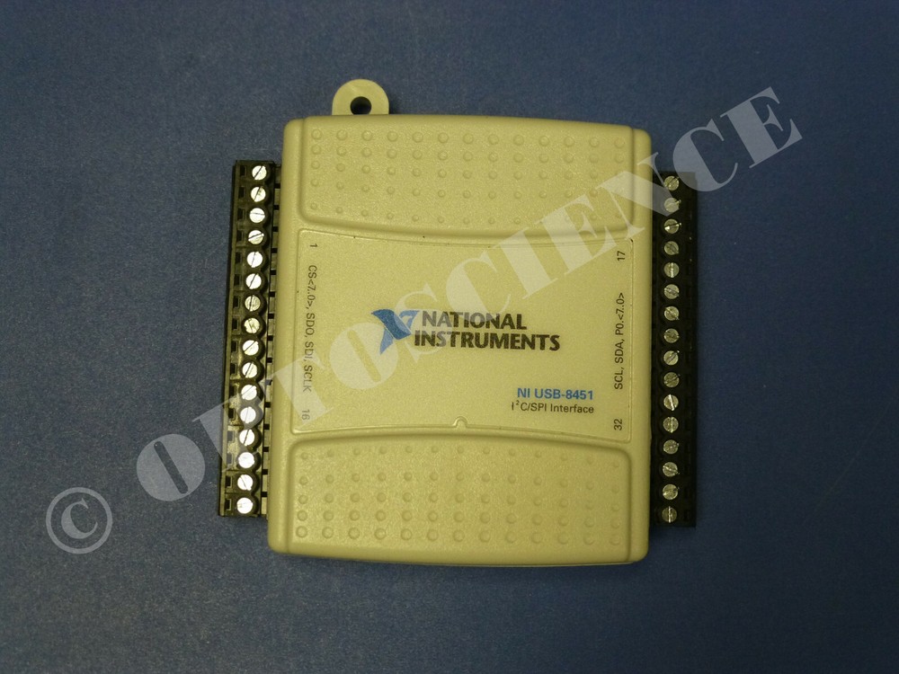 National Instruments NI USB-8451 I2C/SPI Interface Device
