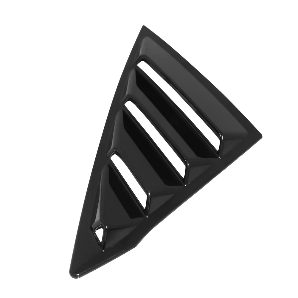 Quarter Window 百叶窗适用于 2022 - 2025 本田思域聚碳酸酯黑色 2 件