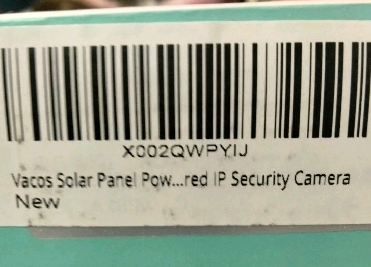 Vacos Solar Panel Powered 5 Volt