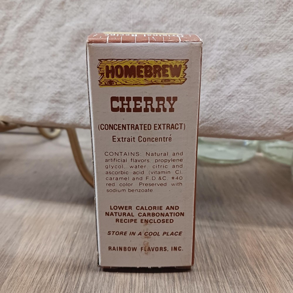 Homebrew Cherry Soda Pop Base
