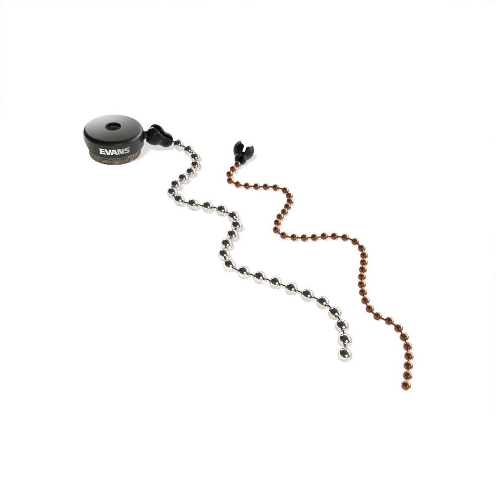 NEW - Evans Cymbal Sizzler - 2-CHAIN PACK!