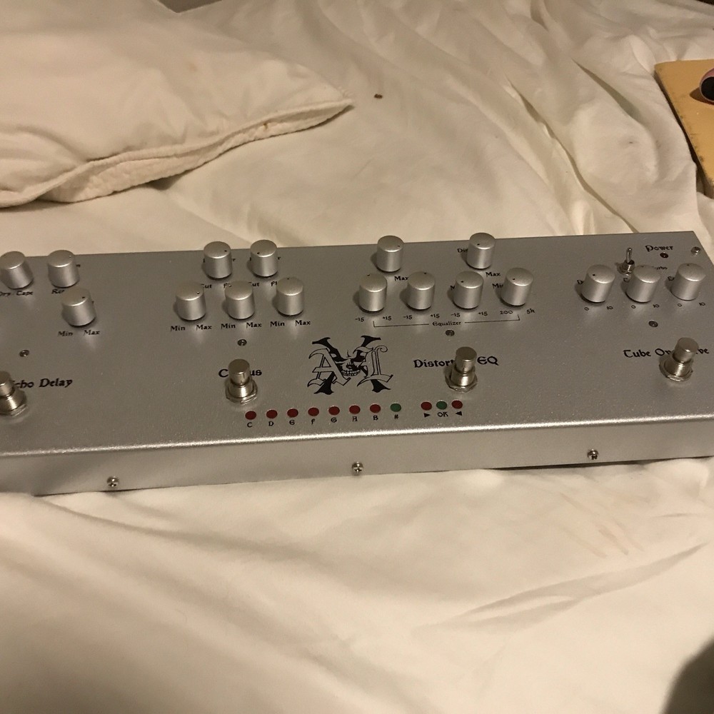 AXL FX-RAP-5 Multi Effect Unit Analog Delay Chorus Distortion EQ Overdrive Tune