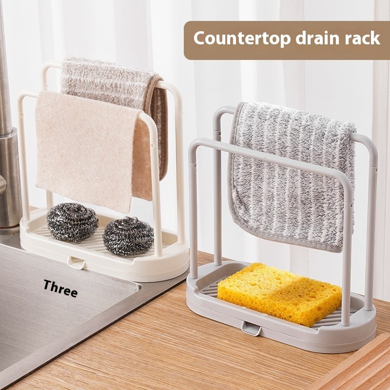 Kitchen Drain Rag Rack Home Storage