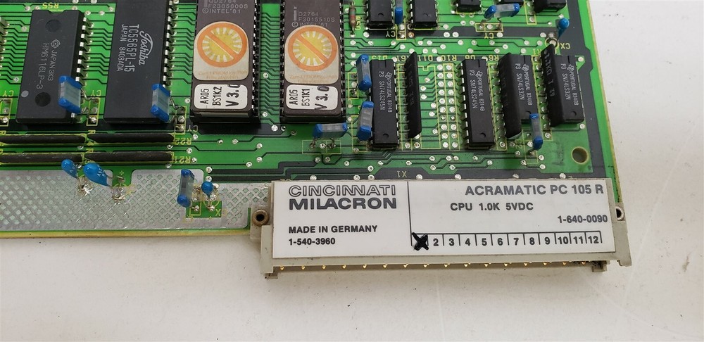 Cincinnati Milacron Acramatic PC-105 R CPU Board C143-012B-48S
