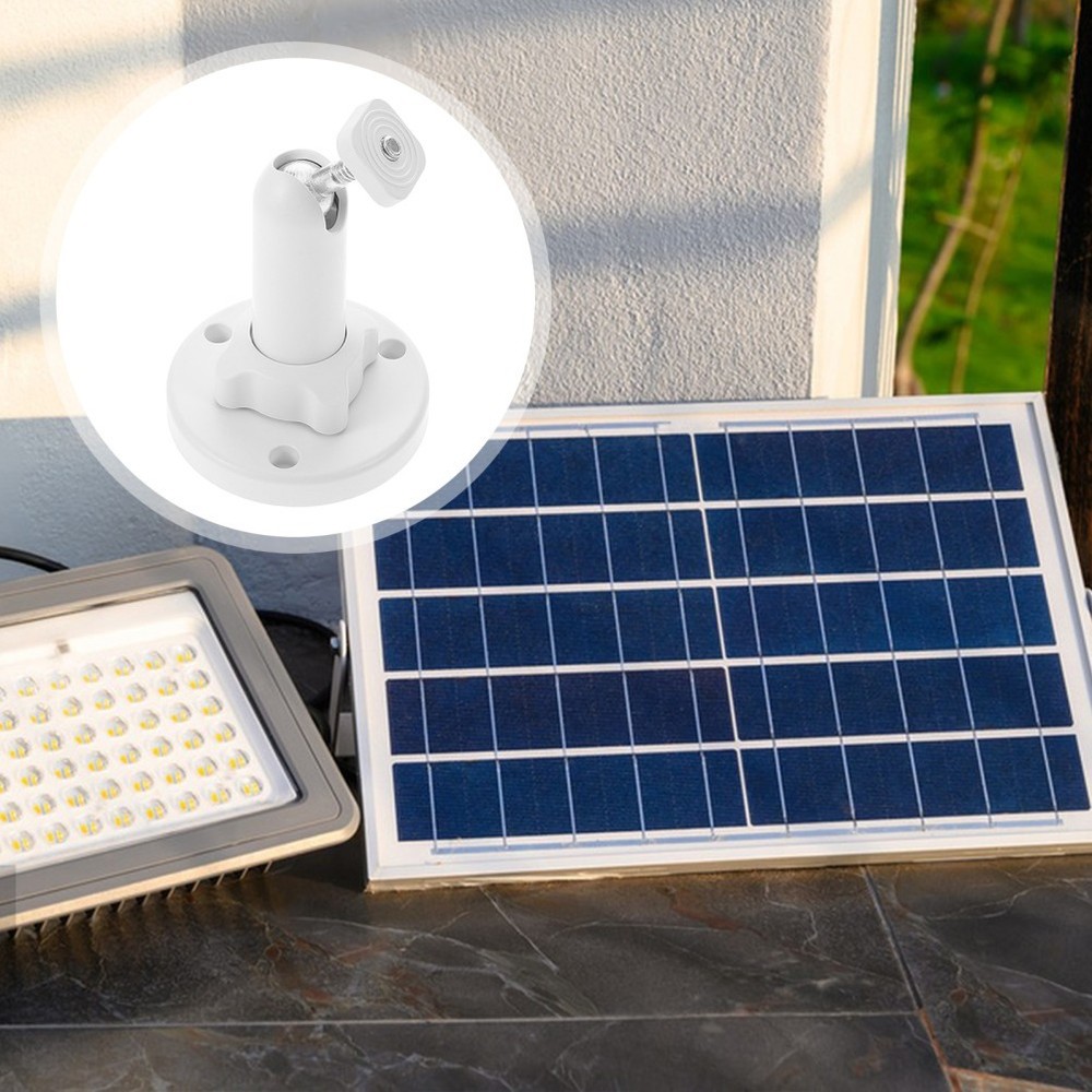 Outdoor Adjustable Solar Panel Mount Bracket For Security Camera Holder ABS