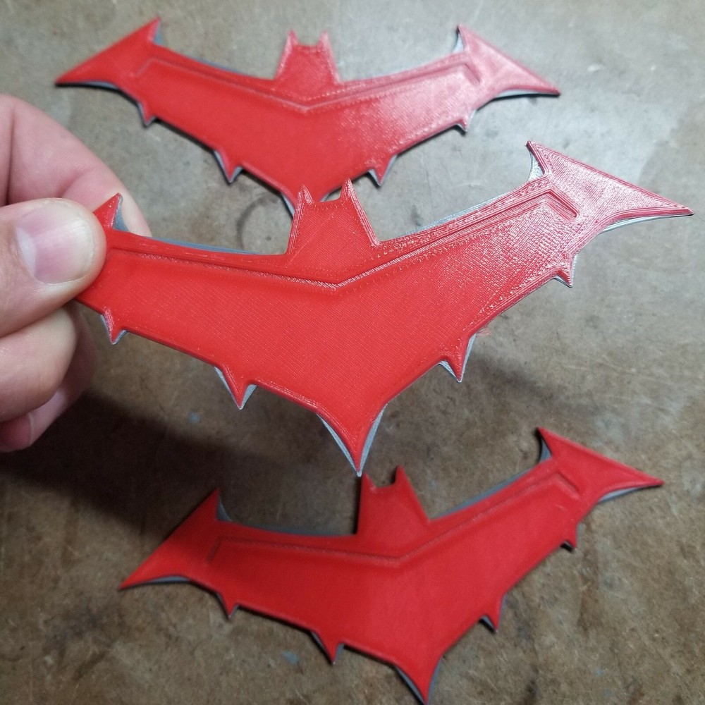Red Hood Batarang Batman (3d printed)
