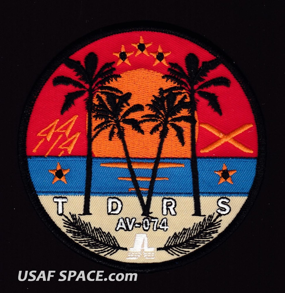 Authentic TDRS-M - ATLAS V Launch - NASA TRACKING & DATA SATELLITE - USAF PATCH