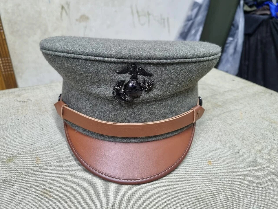 USMC forest green wool hats 1912