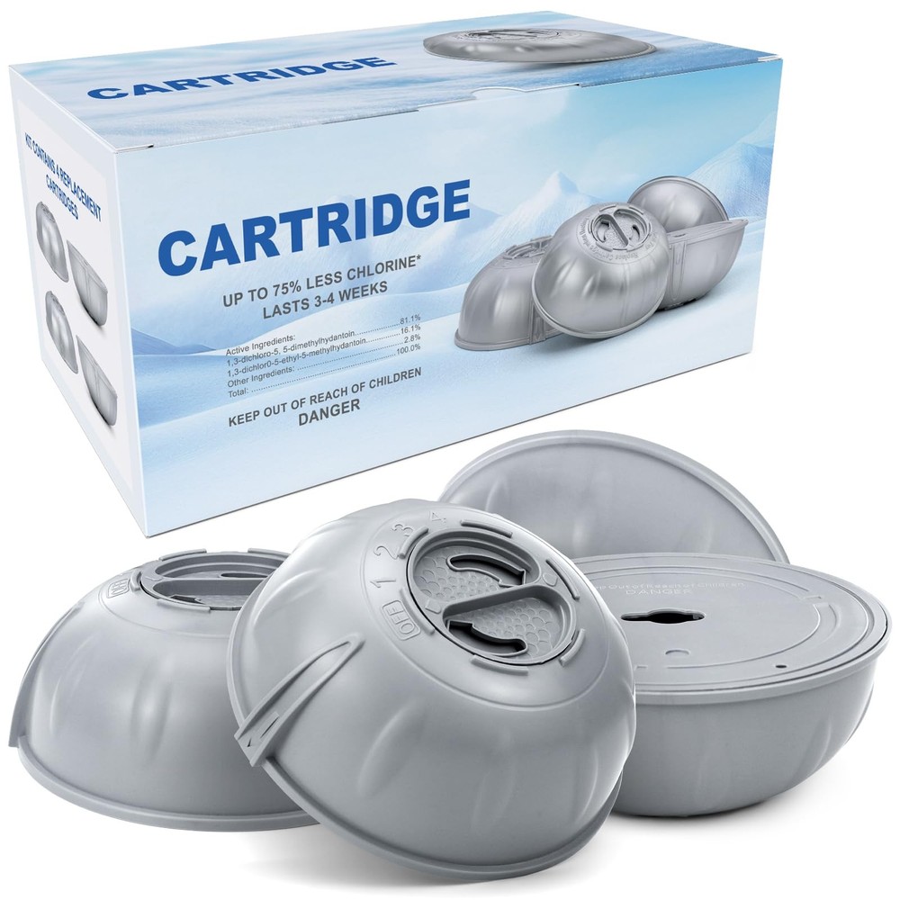 Hot Tub Replacement Cartridge Compatible with Frog Ease Floating silver