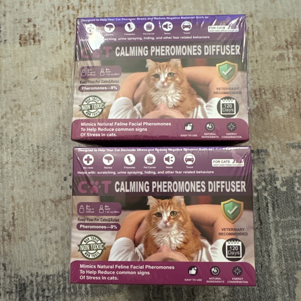 Cat Pheromones Calming Diffuser SEALED AND BRAND NEW