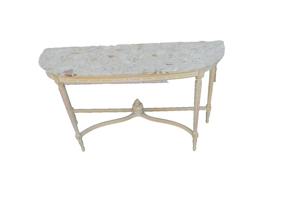 63808 Decorator Marble Top Sideboard Server Table