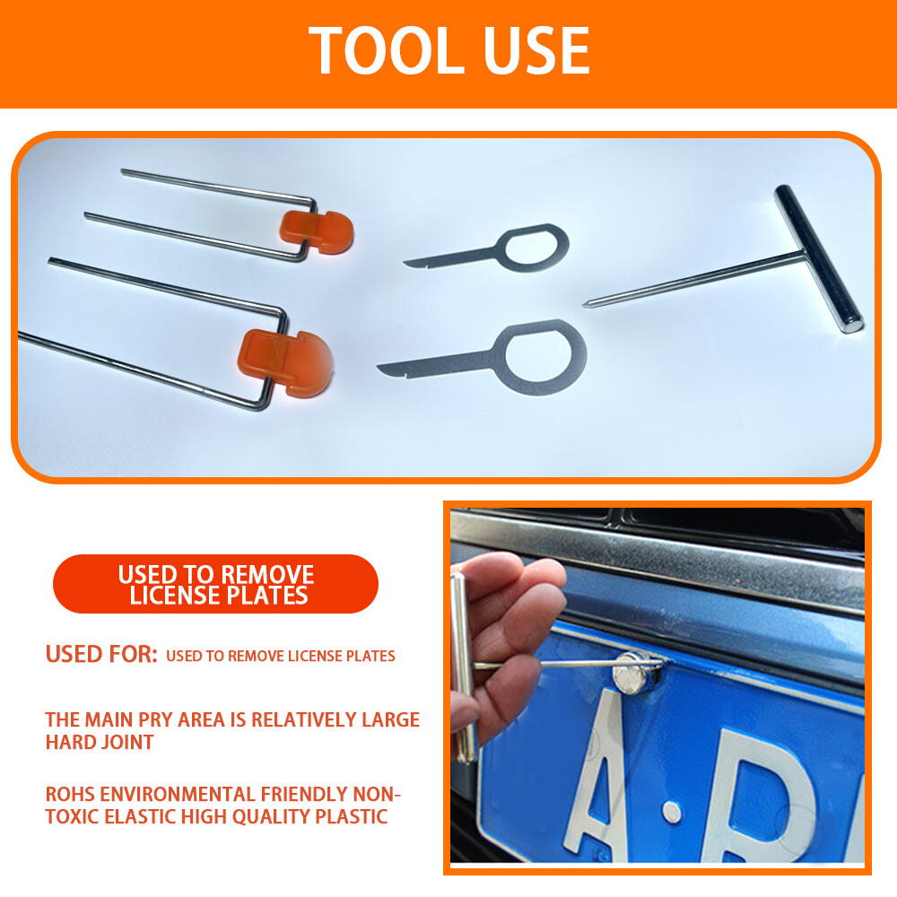12 PCs Door Plastic Tools For Highlander Removal Tool Pry Panel Dashboard Trim