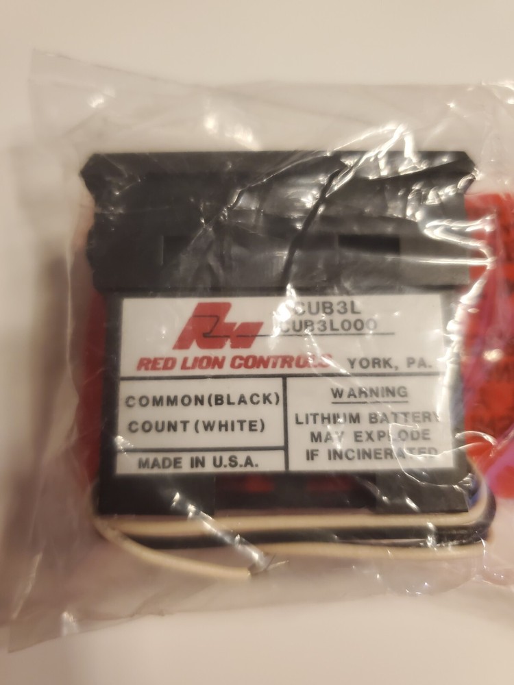 Red Lion Controls CUB3L000 Electronic Counter meter