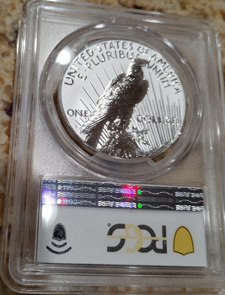 2025-S Peace dollar, Reverse Proof First Strike issue, PCGS PR-69