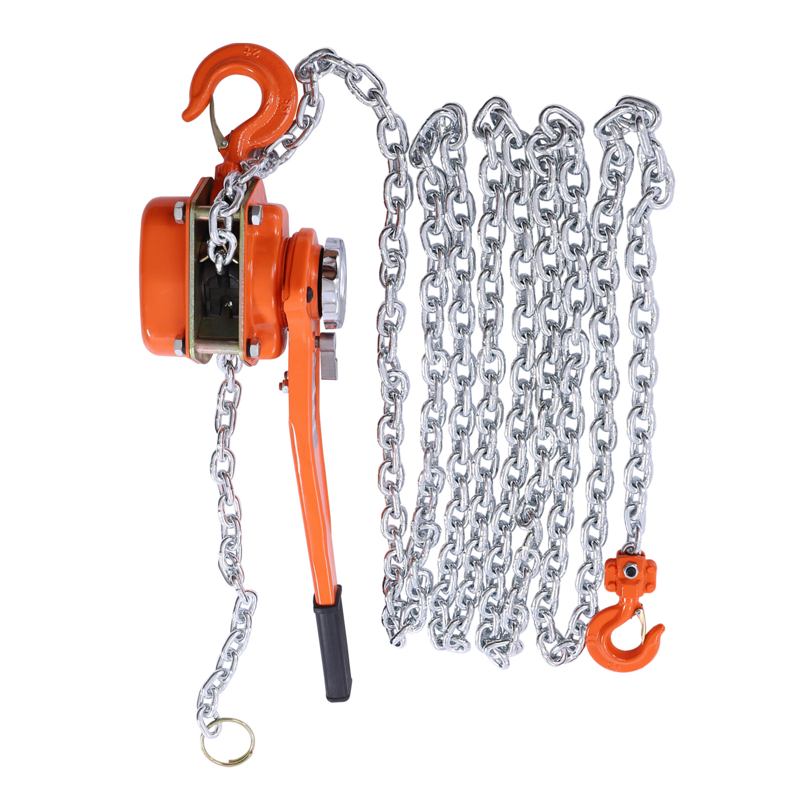 3300LB 1.5 TON HOIST RATCHET HAND LEVER PULLER COME ALONG DOUBLE HOOKS CABLE USA