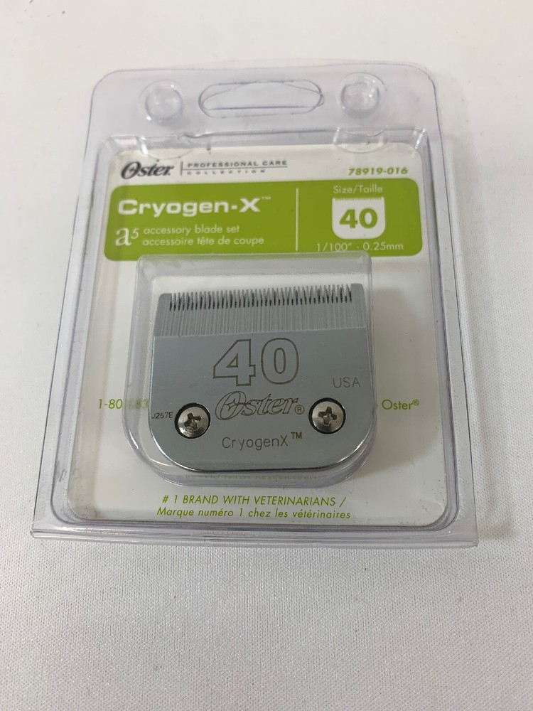 Oster Silver Cryogen-x Blade #40   NEW // 6325